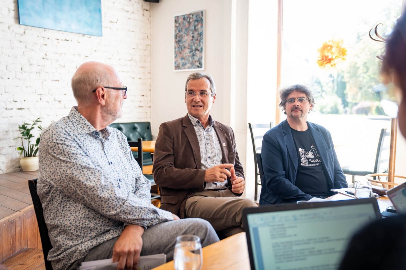 Az idei SepsiBookon a finn irodalom volt fókuszban, akkor gyökerezett meg a kiállítás gondolata a szervezőkben, de csak mostanra sikerült kivitelezni • Fotó: Tamás Sándor /Facebook