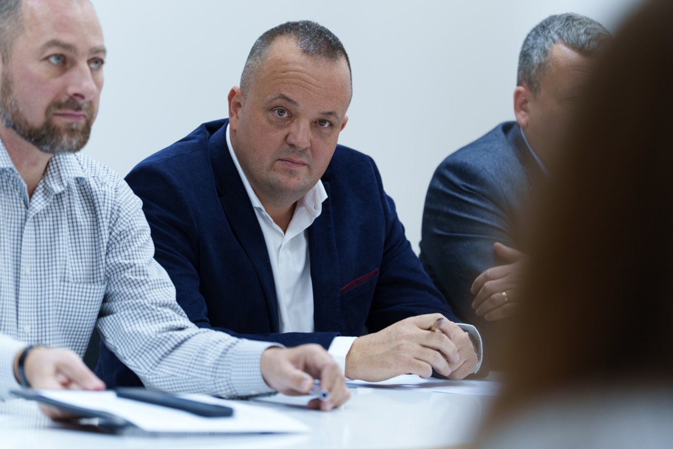 Gáspár Zsolt, a Kovászna Megyei Orvosi Kamara elnöke •  Fotó: Tuchiluș Alex