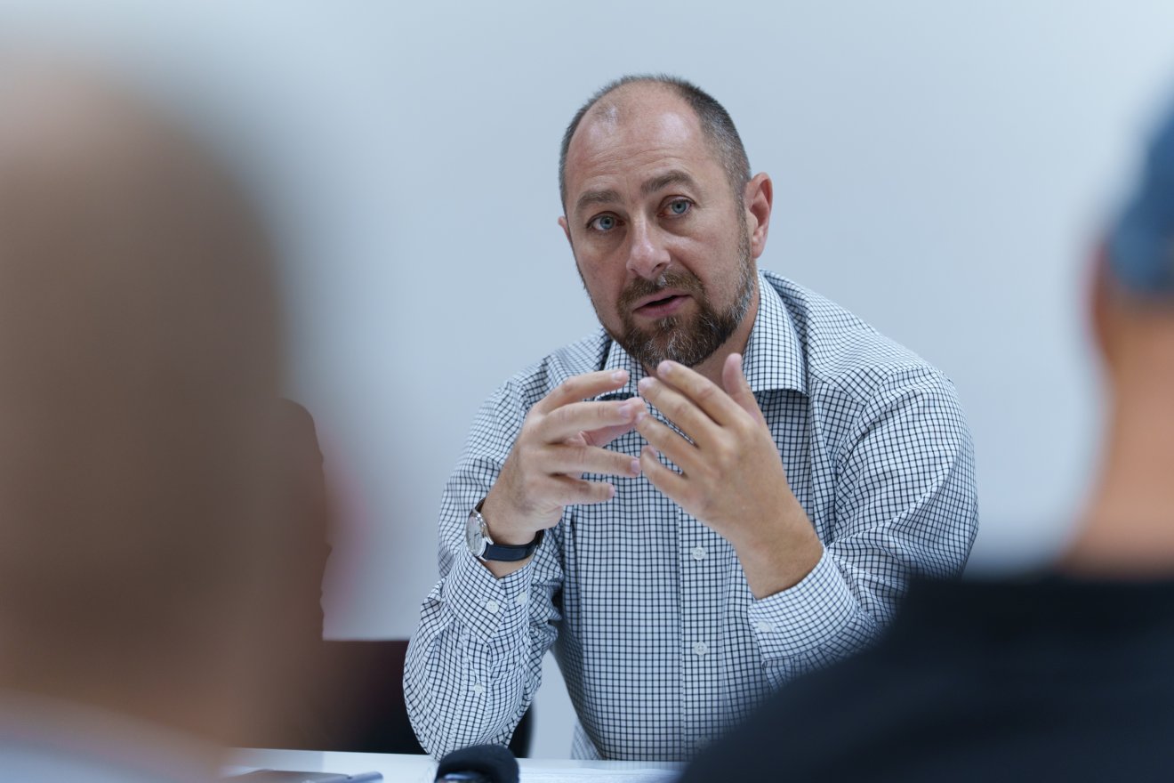 András-Nagy Róbert: az orvoshiány nem csak a kórházi ellátást, hanem a sürgősségi rendszert is súlyosan érinti •  Fotó: Tuchiluș Alex
