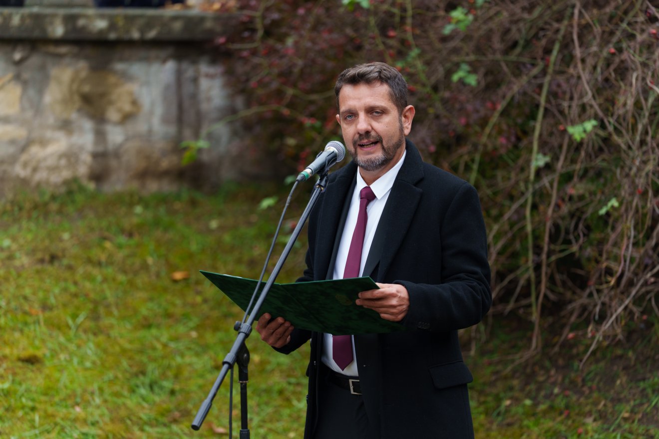 Dolhai István: nem a veszteségé maradt a végső szó, hanem a szabadságé, amiért áldozatot hoztak •  Fotó: Tuchiluș Alex