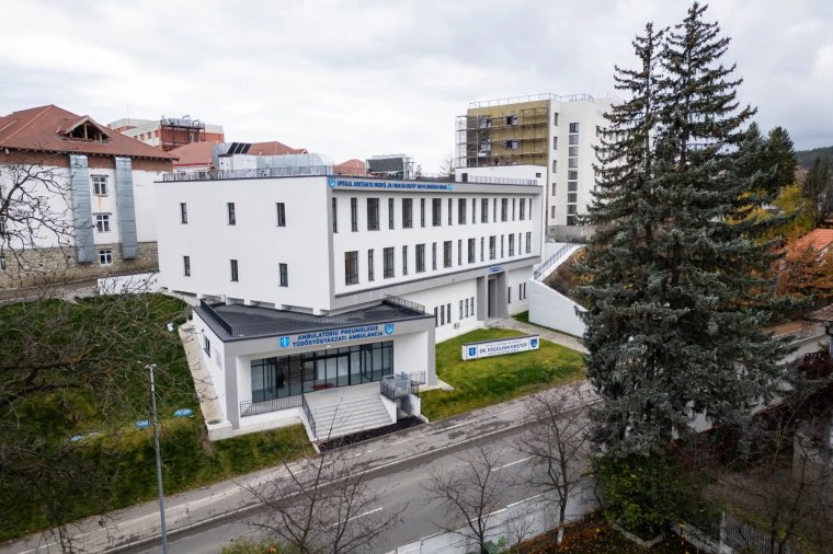 Beindítás előtt a sepsiszentgyörgyi új tüdőkórház