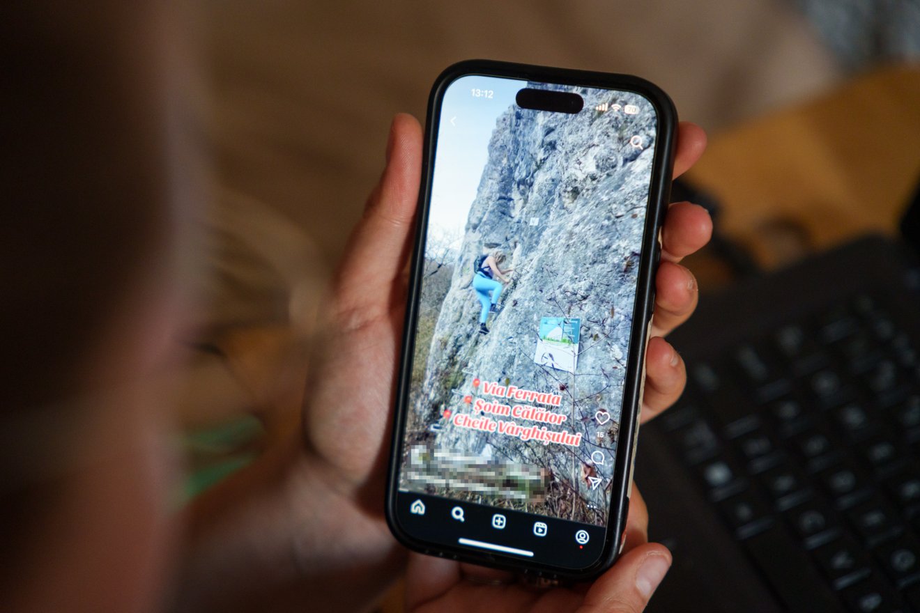 Ami az Instagramon menő, a valóságban életveszélyes is lehet • Fotó: Tuchiluș Alex