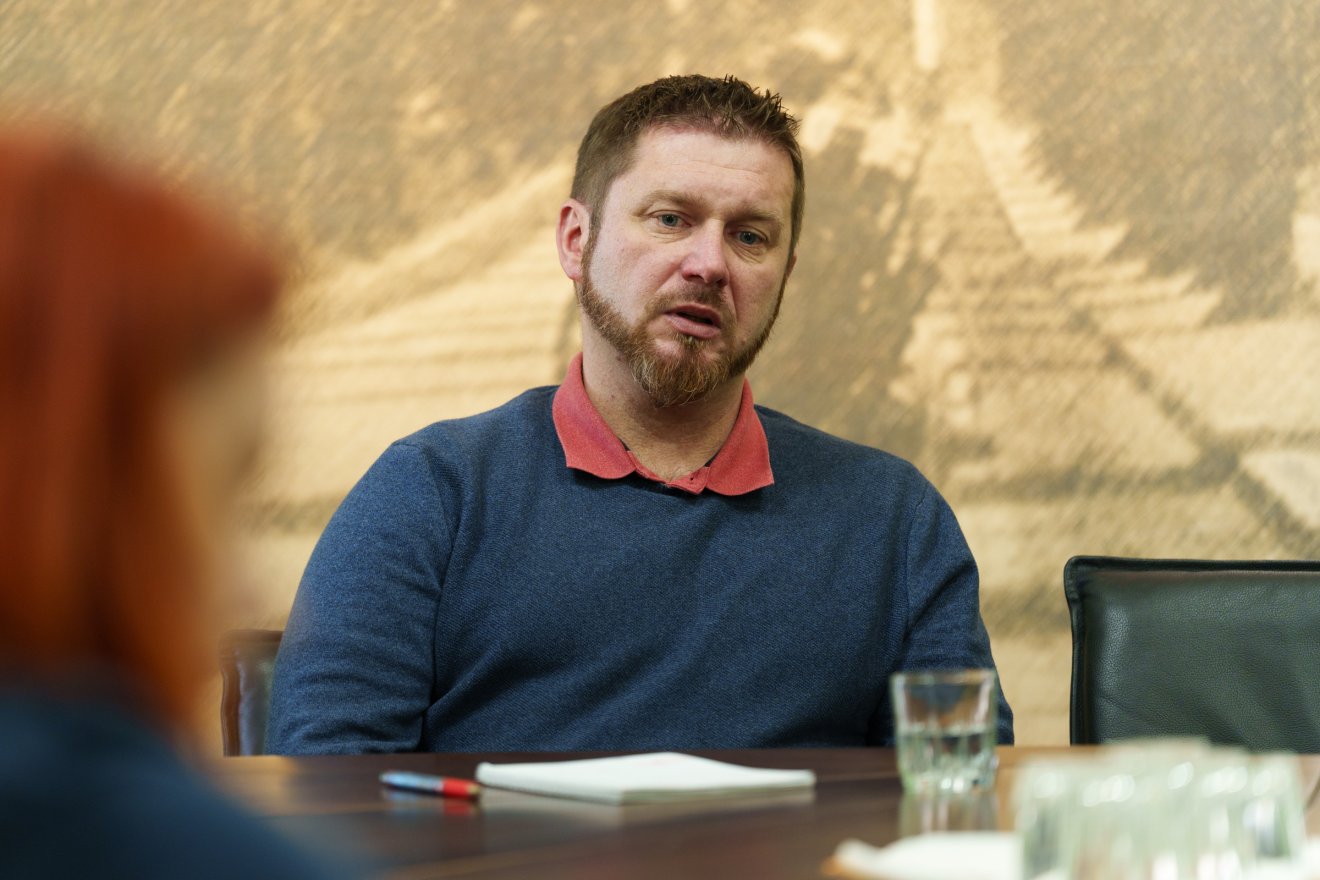 Grabán Zsolt büszkeséggel jelentette be: ez lesz az első Székelyföldön megrendezett országos kiállítás •  Fotó: Tuchiluș Alex