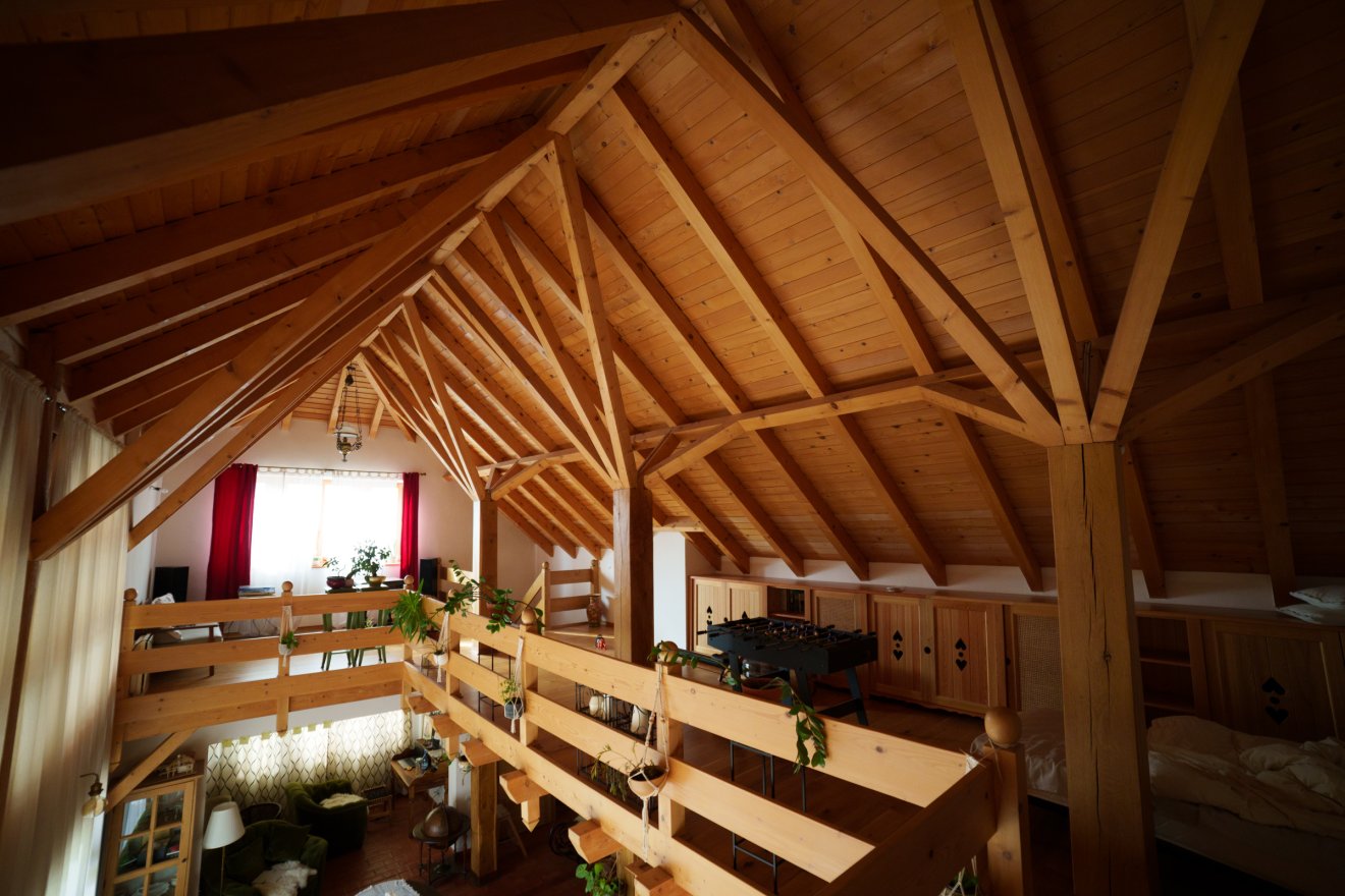 A háromszéki erdők beköltöztek a családi házba •  Fotó: Tuchiluș Alex