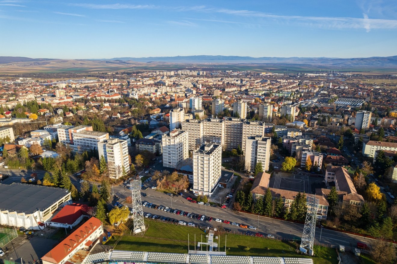 Négy tömbházat is kitesz az az egy, amelynek energetikai felújítását tervbe vette a város •  Fotó: Sepsiszentgyörgyi önkormányzat