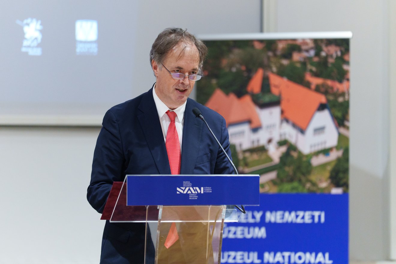 Csaba Gábor, a Kulturális és Innovációs Minisztérium helyettes államtitkára •  Fotó: Tuchiluș Alex