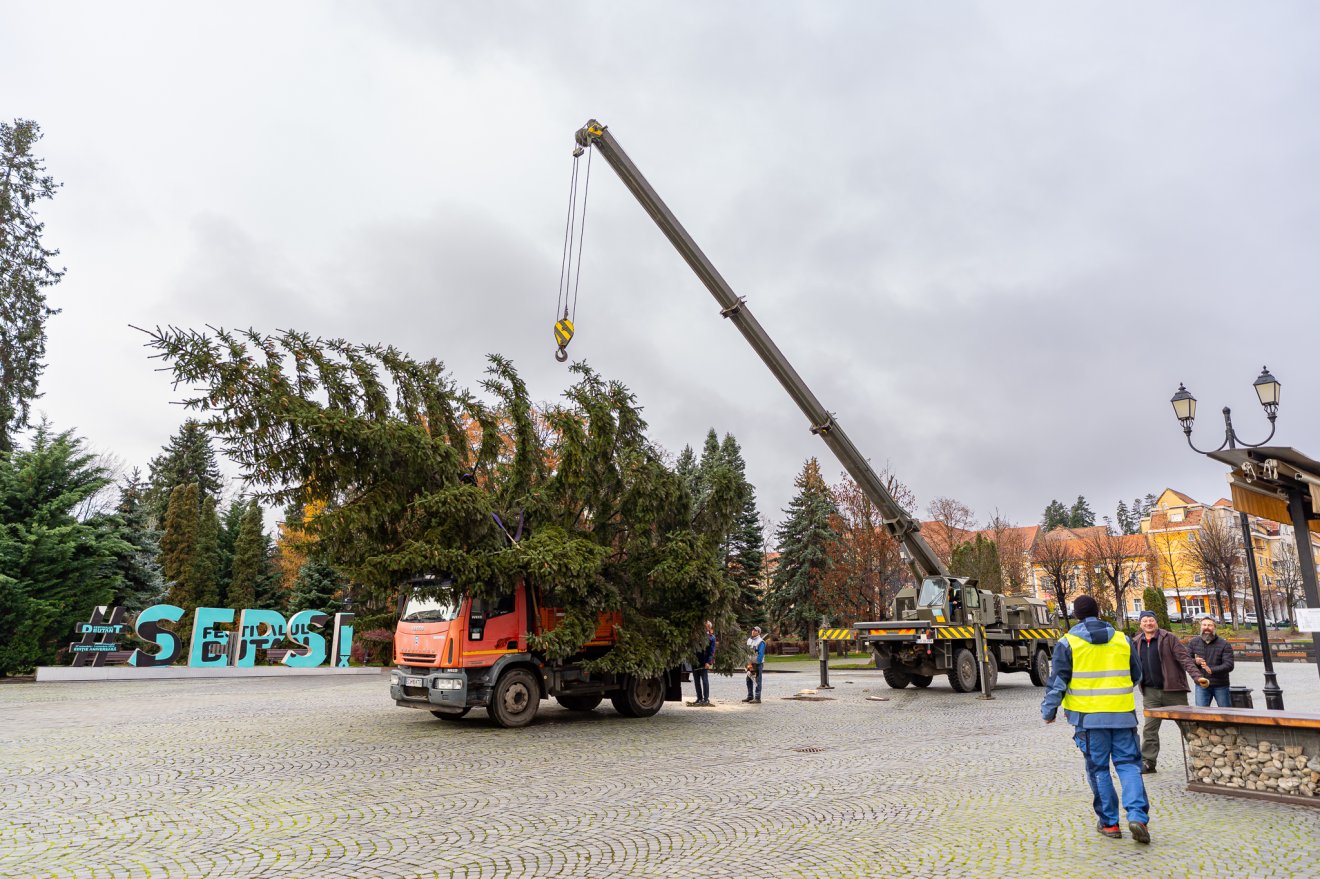 Sepsiszentgyörgy élen jár •  Fotó: Sepsiszentgyörgy polgármesteri hivatalának  közösségi oldala