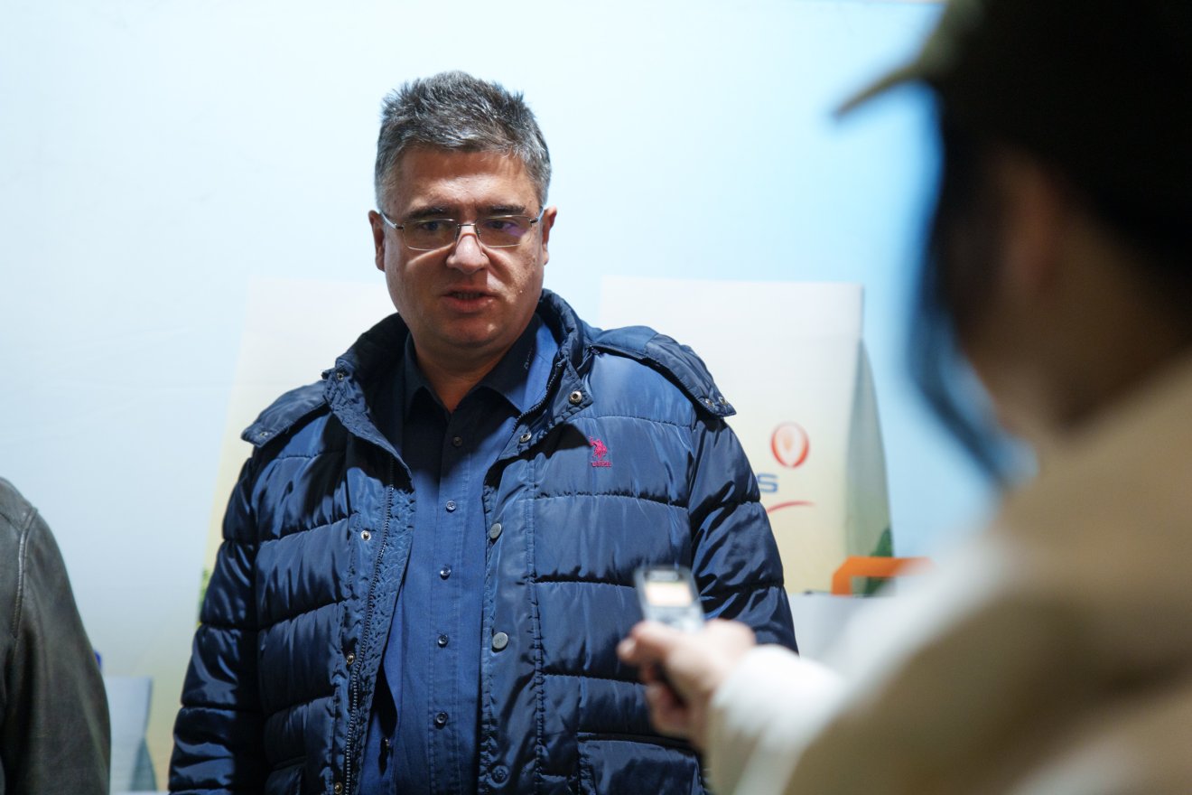 Alexandru Florian Gătejescu egyesületi elnök •  Fotó: Tuchiluș Alex