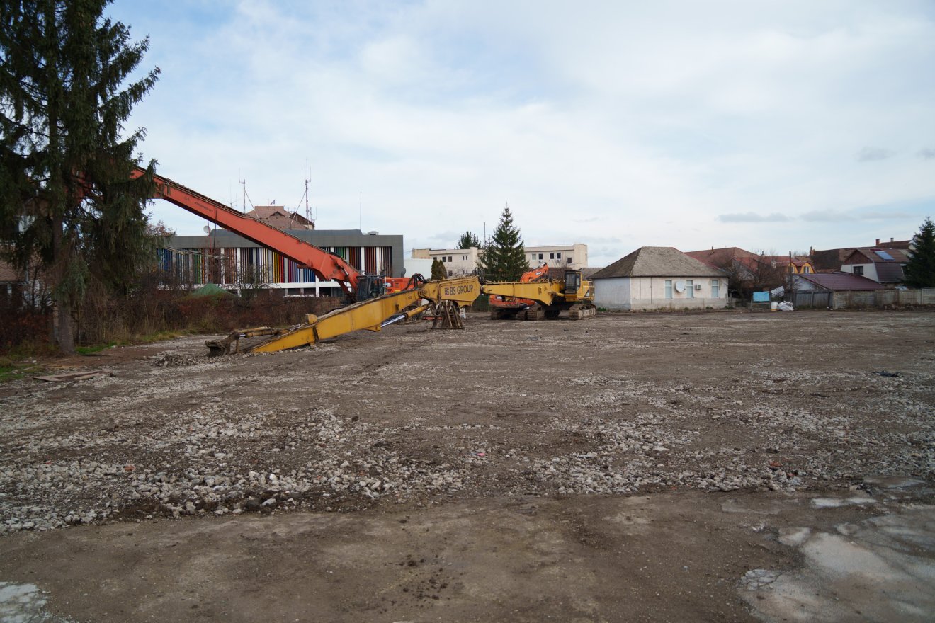 Itt lesz az új összerdélyi kulturális központ szerepét betöltő kulturális intézmény •  Fotó: Tuchiluș Alex