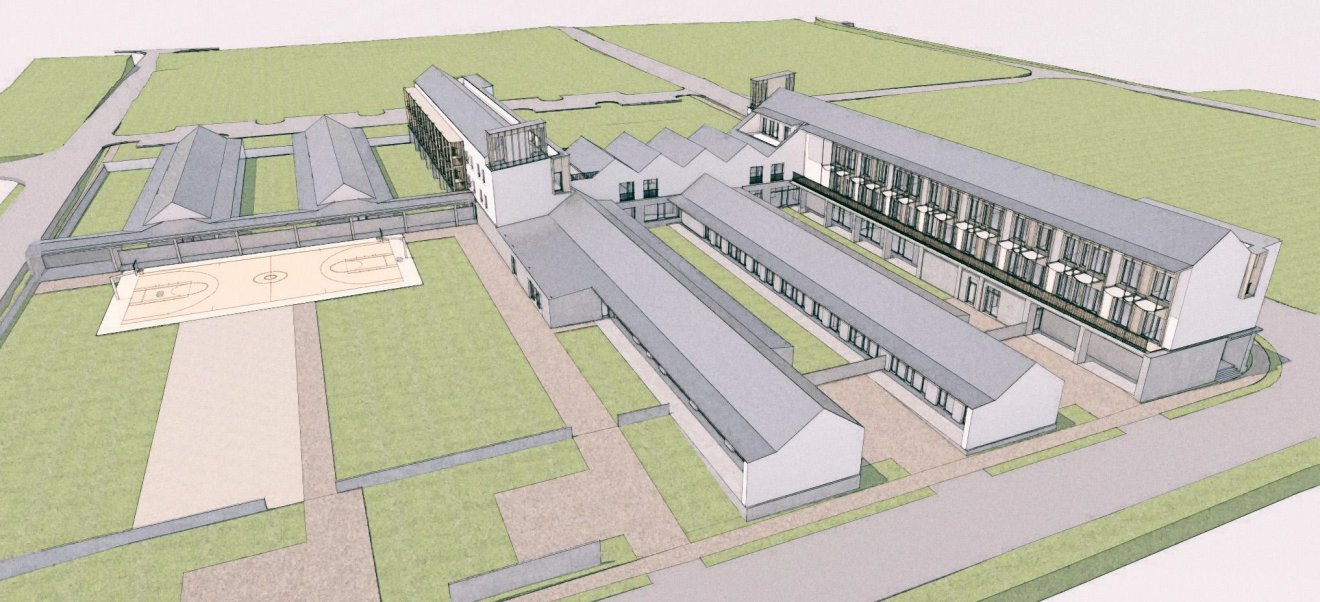 A sepsiszentgyörgyi egykori tyúkfarm helyére tervezett kampusz építéséről nem mondanak le •  Fotó: Agenda Constructiilor & Fereastra/Facebook