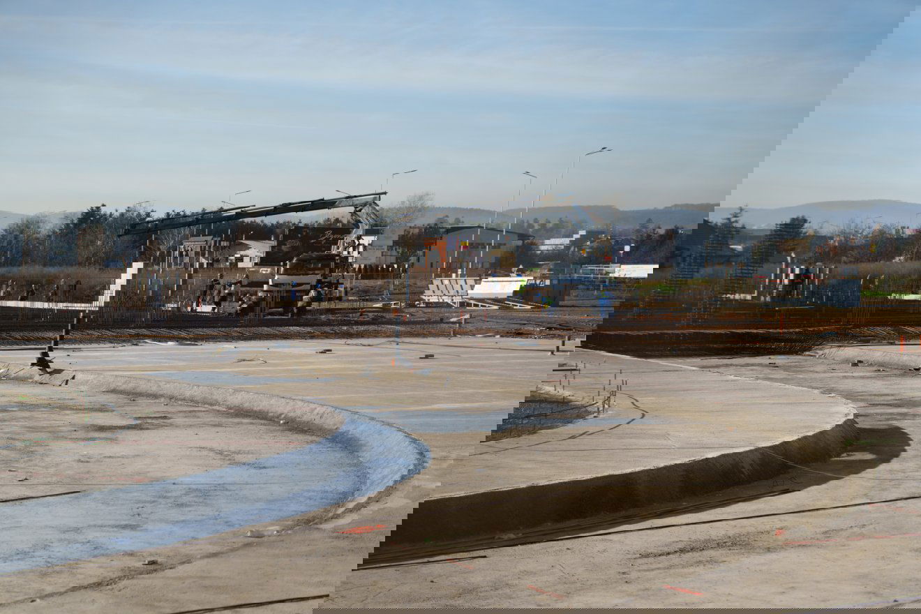 Kettéválasztották a föld alatti és feletti munkálatok terveit, ennek köszönhetően indult el időben a beruházás &bullet;  Fotó: Tuchiluș Alex