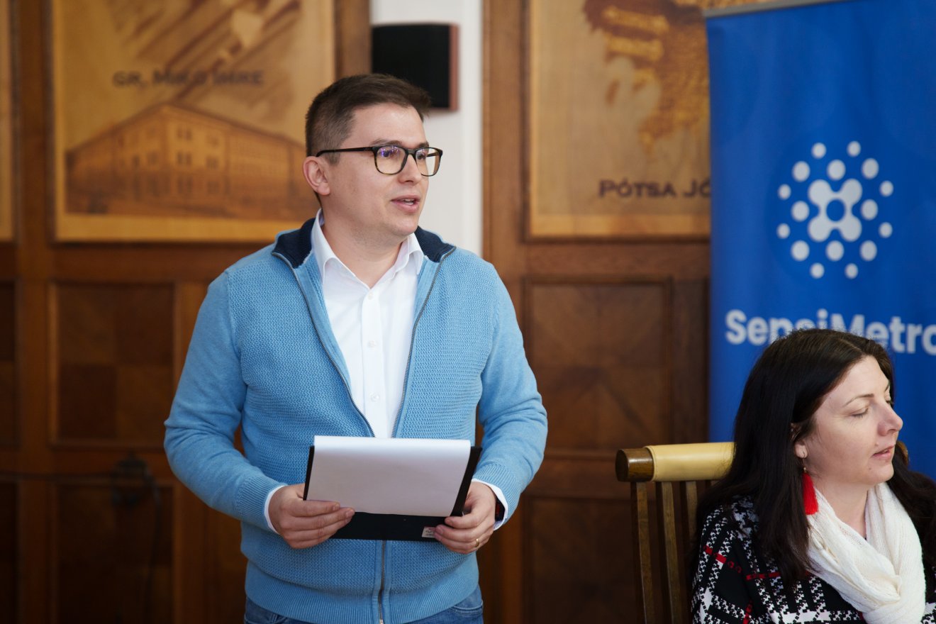 Zsigmond József, a Sepsi Metropoliszövezet igazgatója: jövőre is meghirdetjük a programot. Továbbfejlesztve &bullet;  Fotó: Tuchiluș Alex