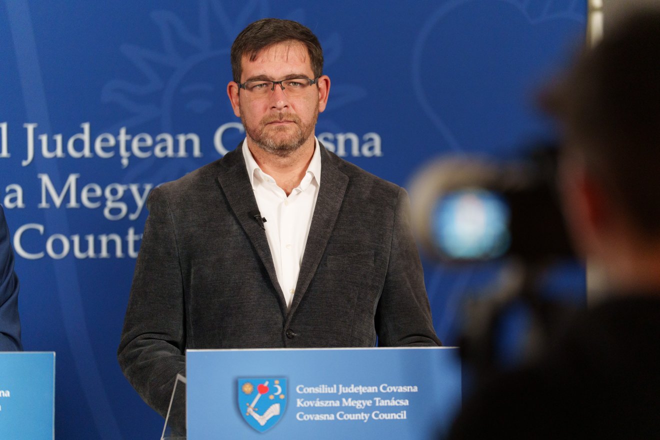 Gáj Nándor, Kovászna megye tanácsának elnöke beszélt a Diákok éve program céljairól