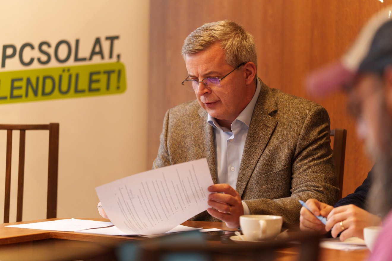 Miklós Zoltán: az erdélyi magyarok azt kérik, hogy a hatóságok alkalmazzák következetesen a gyűlöletkeltésre vonatkozó törvényeket •  Fotó: Tuchiluș Alex