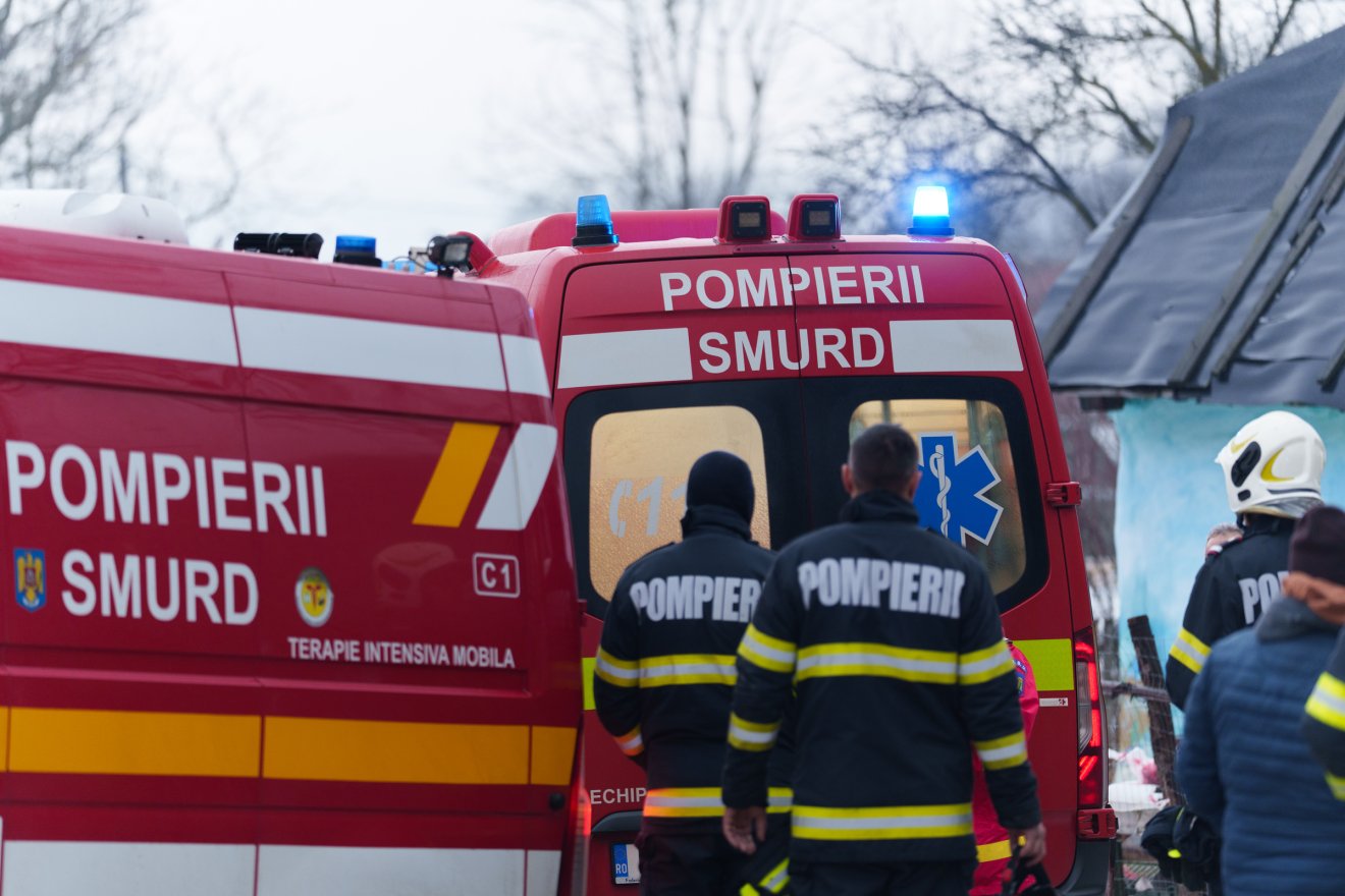 Sepsiszentgyörgyi és brassói mentősök is a helyszínre siettek &bullet;  Fotó: Tuchiluș Alex