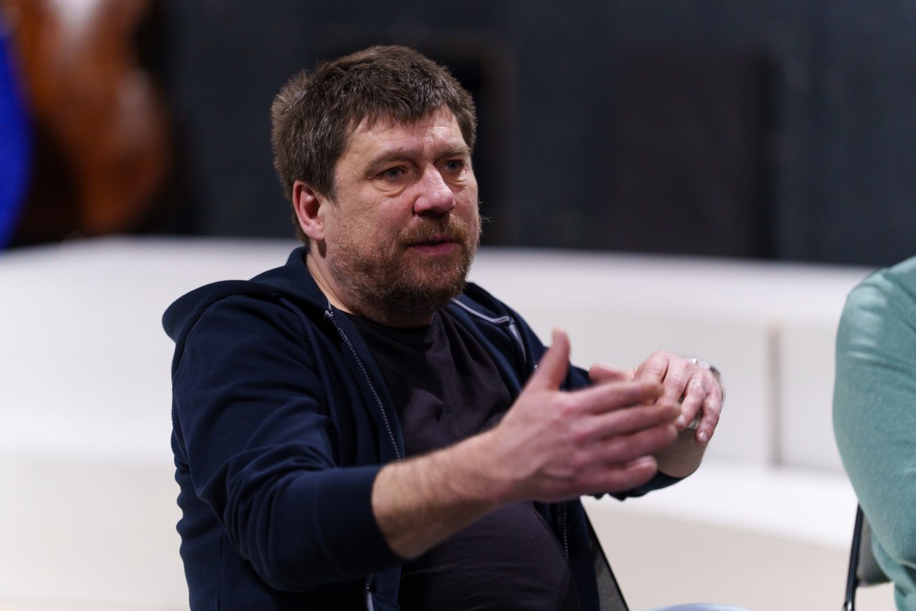 Tapasztó Ernő rendező. &bullet;  Fotó: Tuchiluș Alex