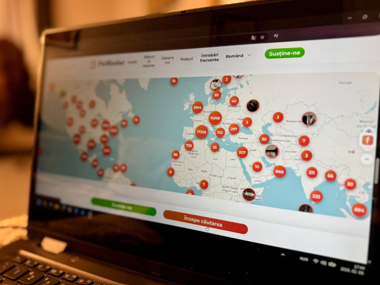 Kilencvenegy országban használják az oldalt elveszett házi kedvenceik kereséséhez &bullet;  Fotó: Farkas Orsolya