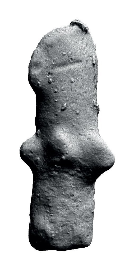 Vélhetően rituális-kultikus szerepe volt a 6 centis szobrocskának &bullet;  Fotó: Keleti Kárpátok Múzeuma/Facebook