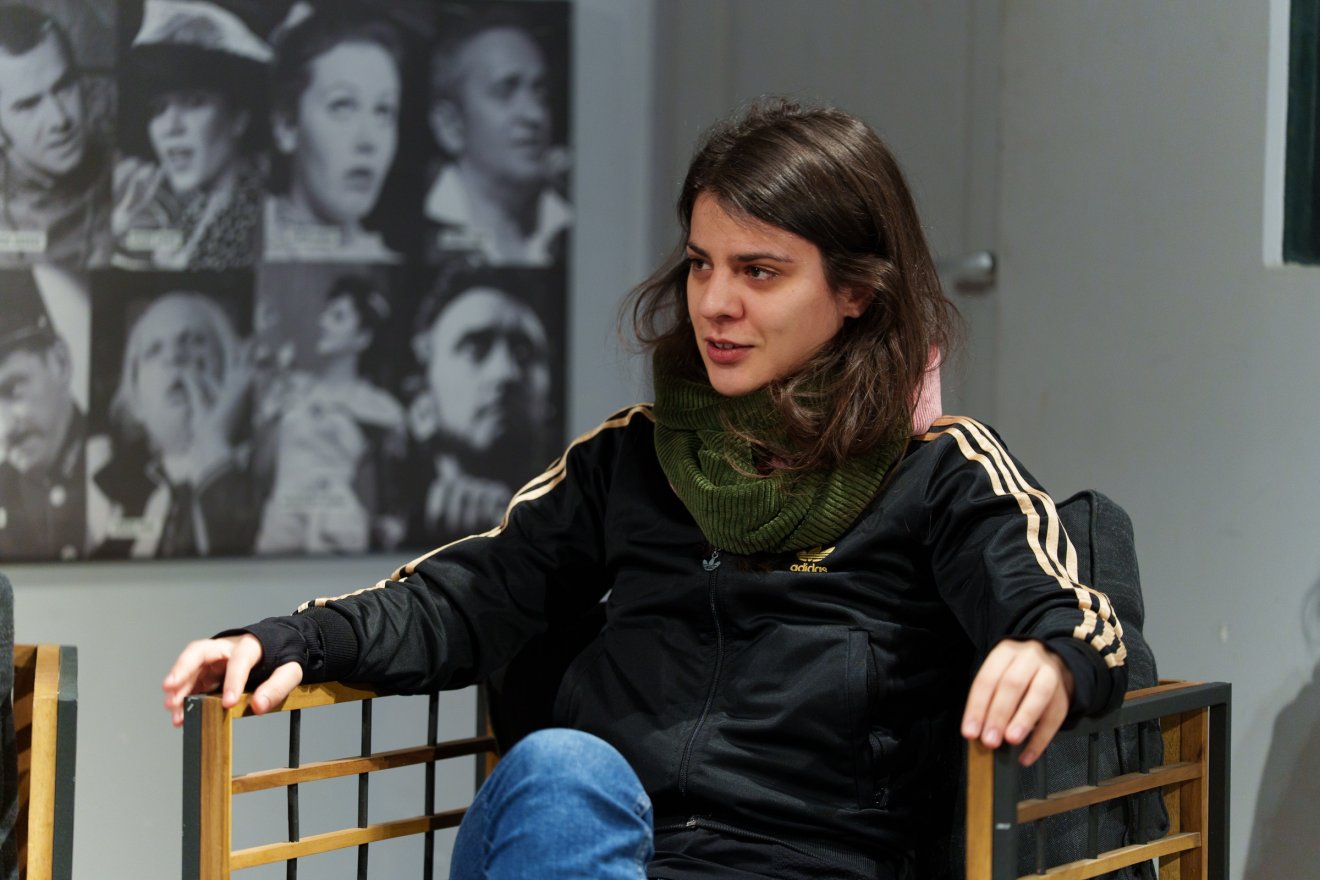 Korodi Janka szerint fontos, hogy megőrizzék a szöveg eredeti súlyát, és ne játsszák túl &bullet;  Fotó: Tuchiluș Alex