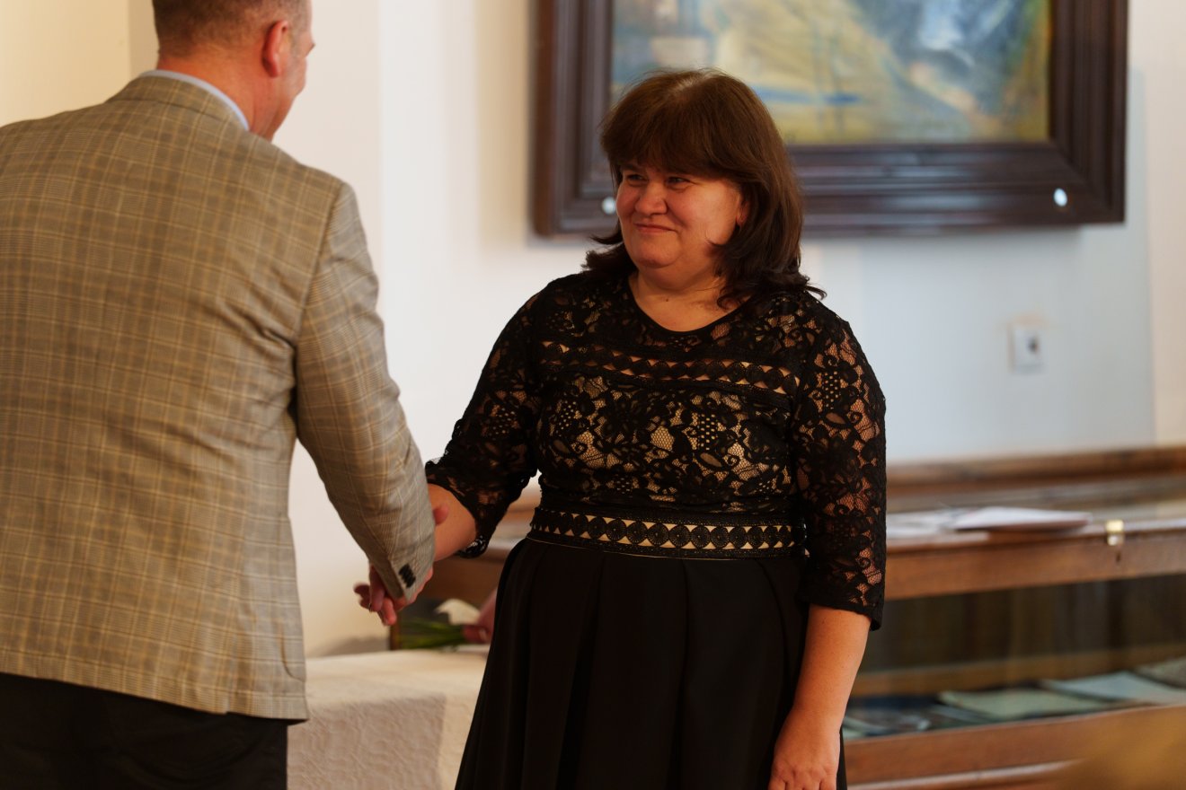 Kustán Tünde a Néri Szent Fülöp-iskola pedagógusa volt &bullet;  Fotó: Tuchiluș Alex