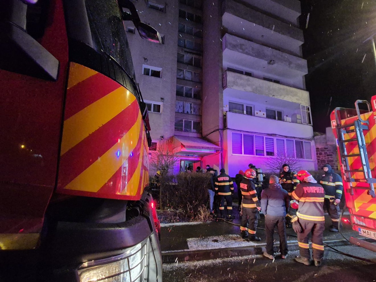 &bullet;  Fotó: Kovászna megyei tűzoltóság