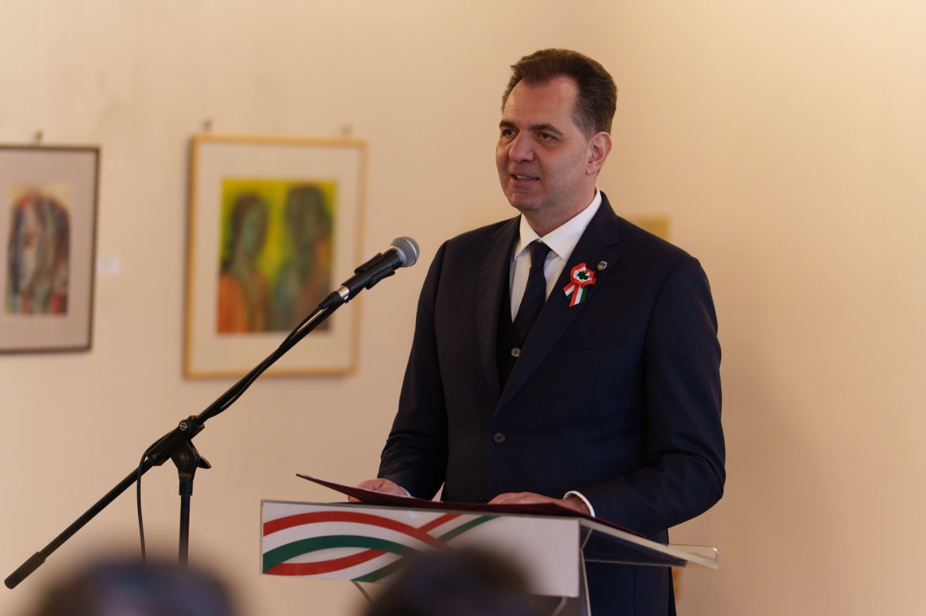 Antal Árpád, Sepsiszentgyörgy polgármestere méltatta kitüntetett barátját