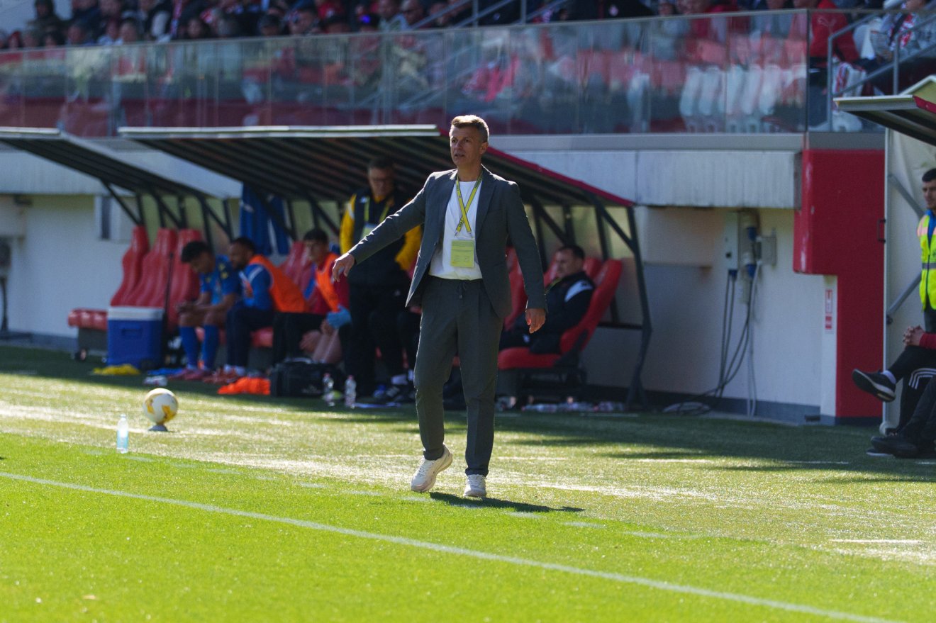 Ovidiu Burcă: az utolsó métereken hiányzott a kellő tisztaság és hatékonyság. Ezen mindenképpen dolgoznunk kell a következő napokban &bullet;  Fotó: Tuchiluș Alex