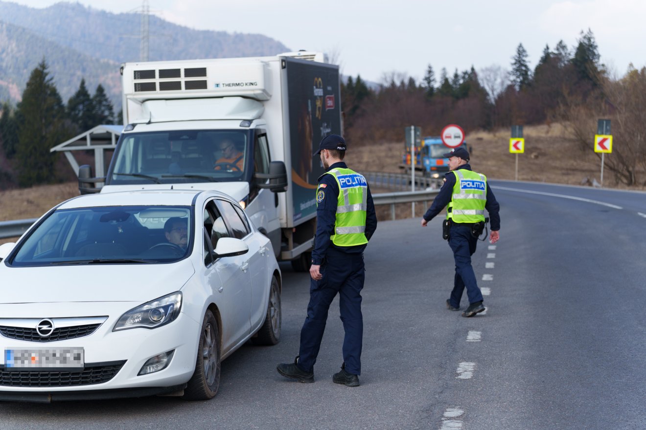 A két gyerek keresése jelenleg is folyamatban van, a hatóságok több személyt és járművet ellenőriznek. Képünk illusztráció &bullet;  Fotó: Tuchiluș Alex