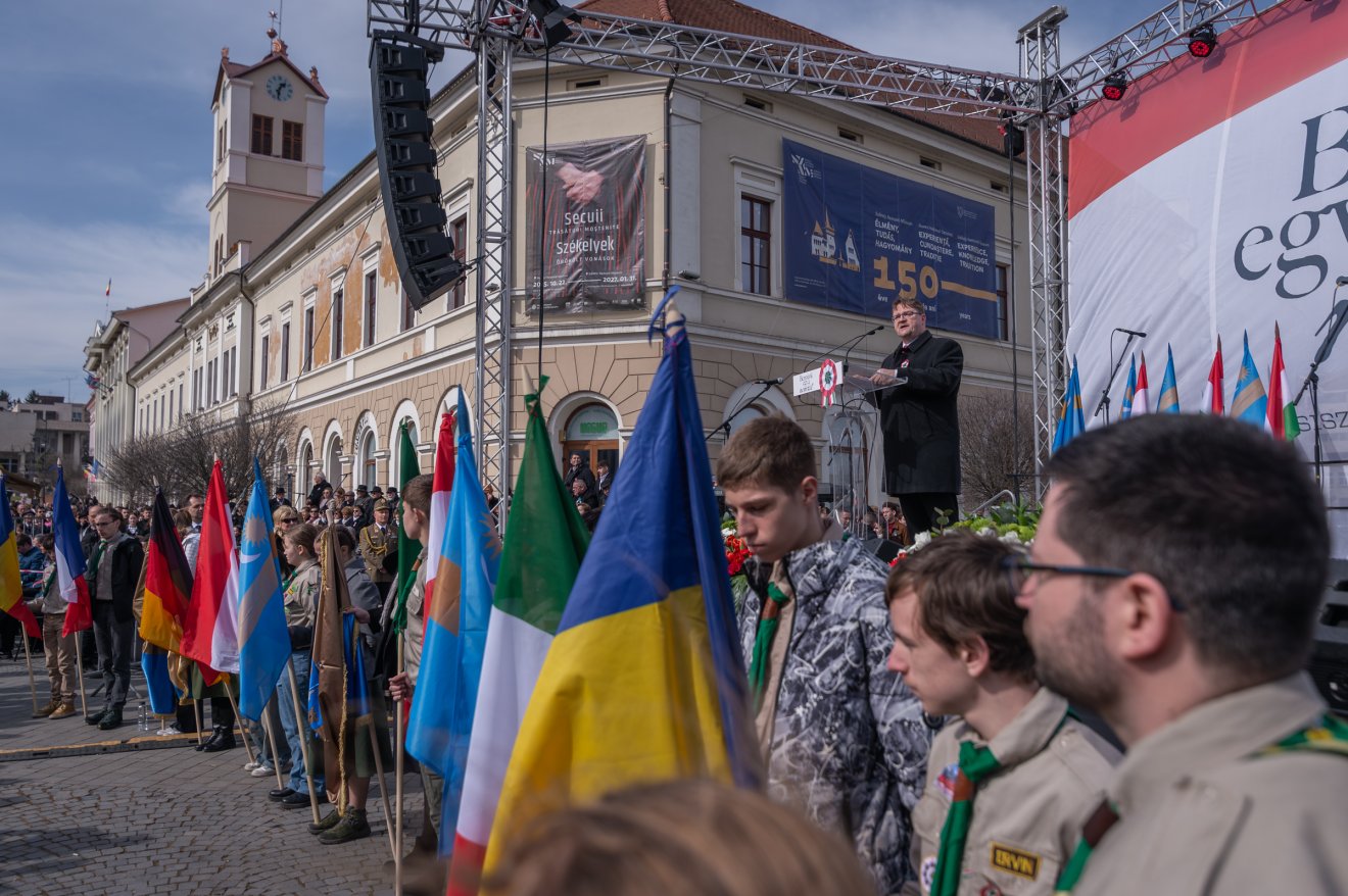 Répássy Róbert áttekintette a magyar szabadságharc történetét &bullet;  Fotó: Pinti Attila