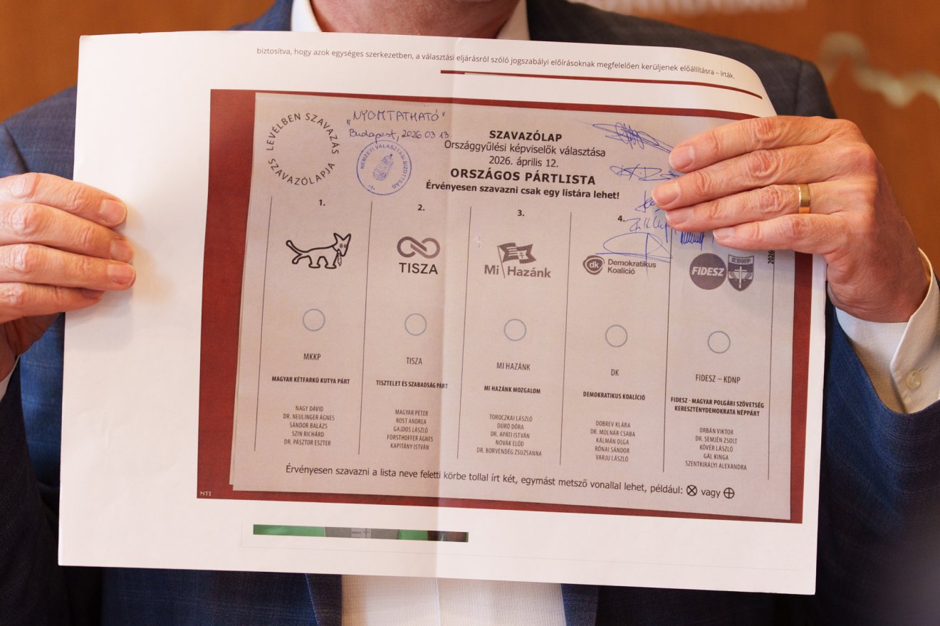 A szavazólapon a körbe két egymást metsző vonalat, vagyis egy keresztet vagy egy X-et kell tenni &bullet;  Fotó: Tuchiluș Alex