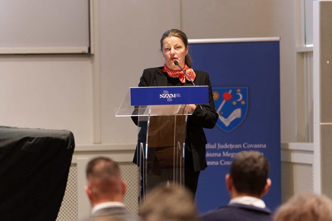 Deák Gyöngyvér beszélt a legújabb projektekről &bullet;  Fotó: Tuchiluș Alex