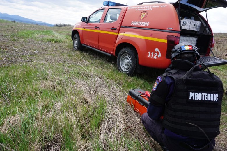 Közel 600 lövedéket robbantottak fel Csíkkarcfalván