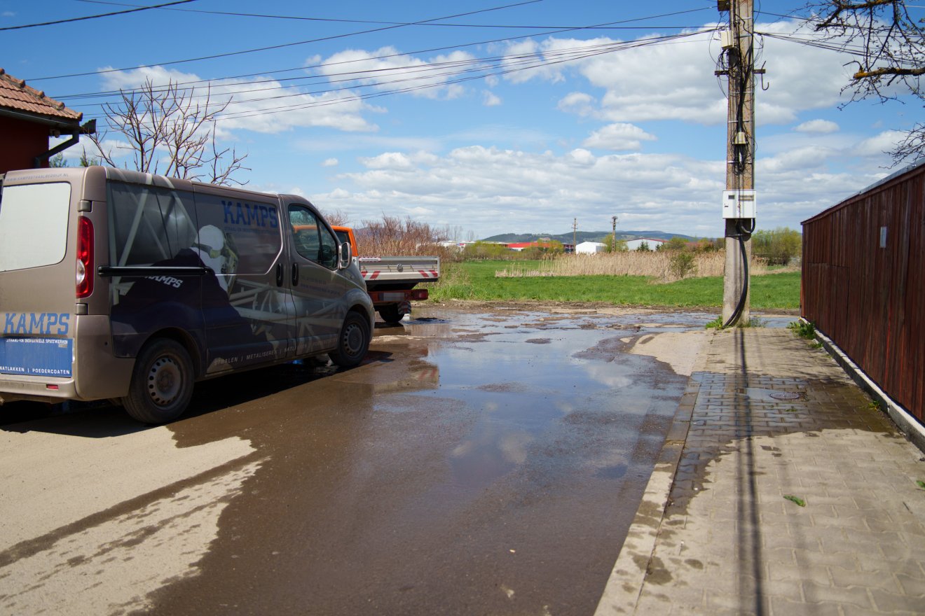 Az előzetes eredmények alapján az adott szakaszon vett minta szennyezett &bullet;  Fotó: Tuchiluș Alex