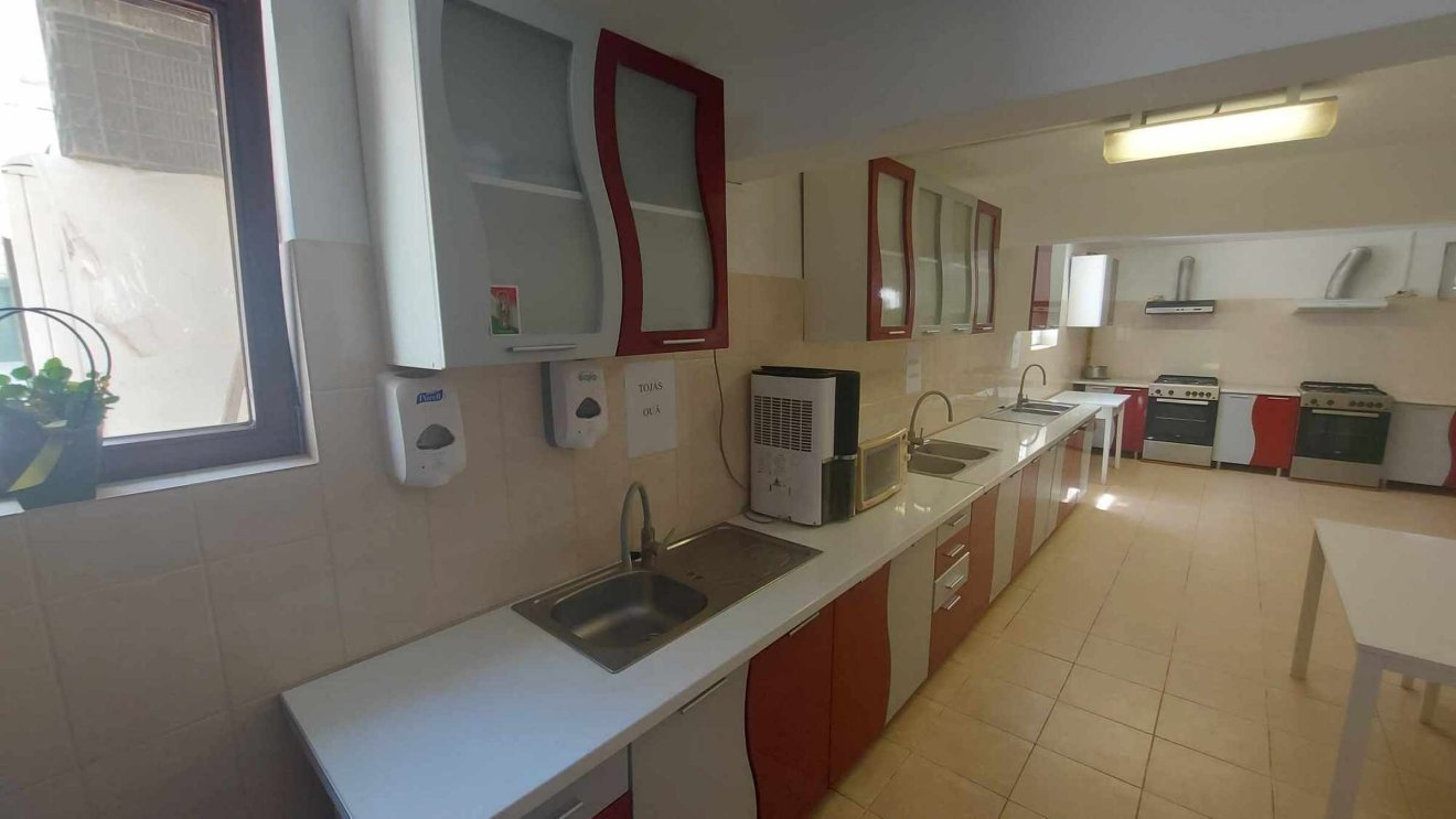 Ilyen volt a konyha a tűzeset előtt &bullet;  Fotó: Zenóbia idősotthon