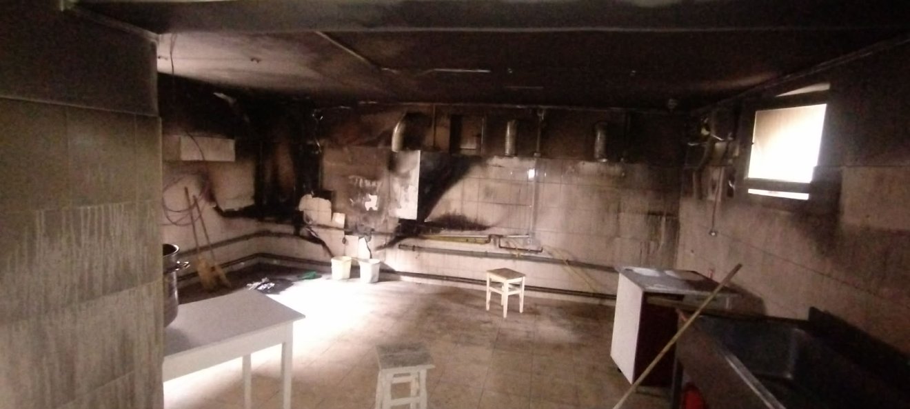 Ilyen a konyha az oltás után &bullet;  Fotó: Zenóbia idősotthon