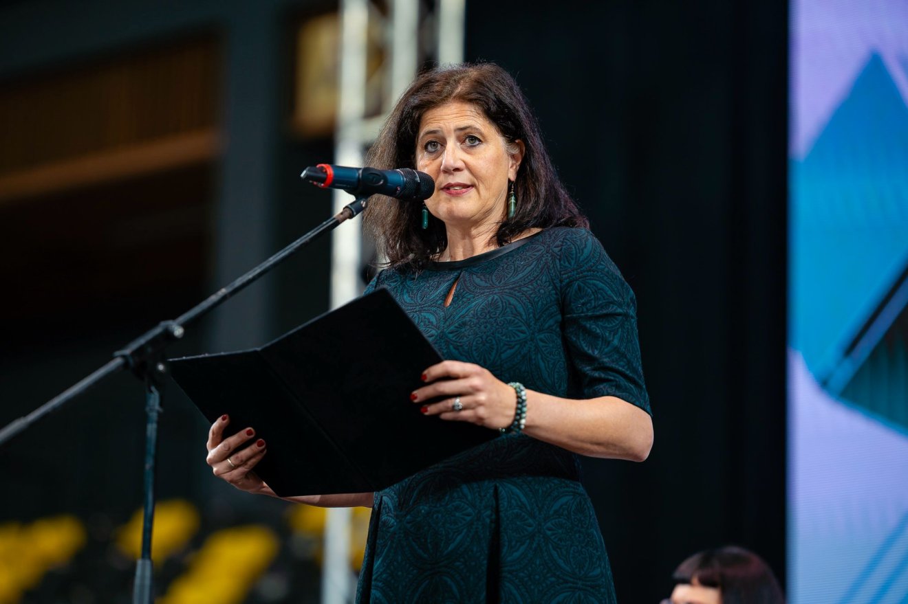 Berg Judit tanácsa a gyermekeknek: olvassanak sokat és ne féljenek semmitől &bullet;  Fotó: Codra Botond