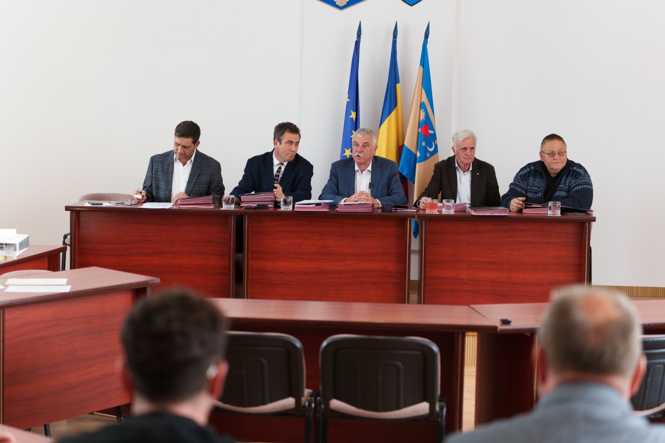 A 2026-os költségvetést április utolsó napján fogadta el a testület &bullet;  Fotó: Tuchiluș Alex