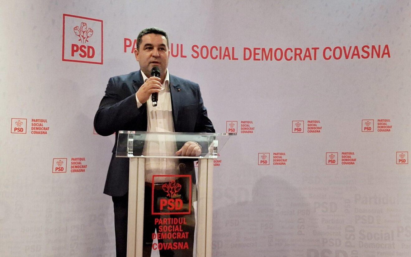 A PSD Kovászna megyei elnöke helyeselte Sebastian Cucu döntését. Archív &bullet;  Fotó: Bogdan Barbu/Facebook