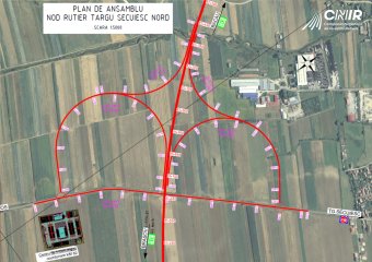 Jóváhagyták a Brassó–Bákó autópálya közúti csomópontjainak terveit