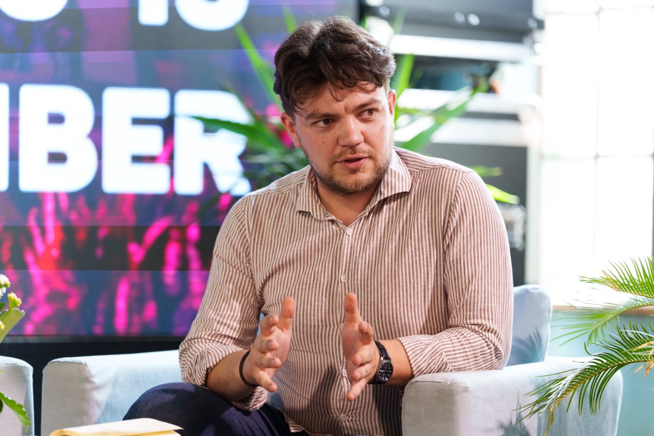 Kis Tamás szerint a MindFormers a közelmúltban a rendezvény csatlakozott az Európai Bizottság New European Bauhaus kezdeményezéséhez is &bullet;  Fotó: Tuchiluș Alex