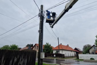 Helyreállították az áramszolgáltatást szerdán reggelre minden Kovászna megyei fogyasztónál