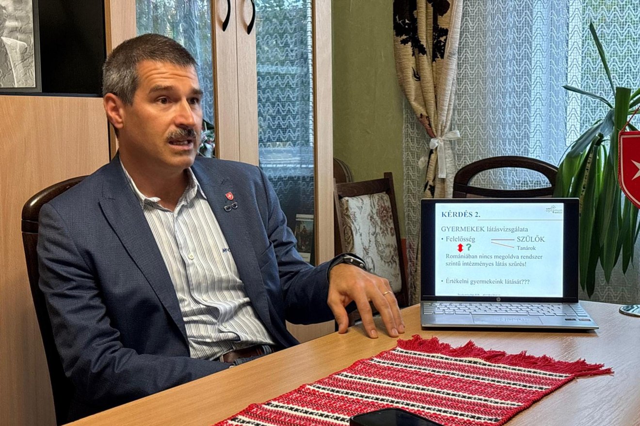 Húsznál is több olyan gyermekhez sikerült eljutni, akinek súlyos látásproblémái iskolás korukig rejtve maradtak. &bullet;  Fotó: Albert Zoltán