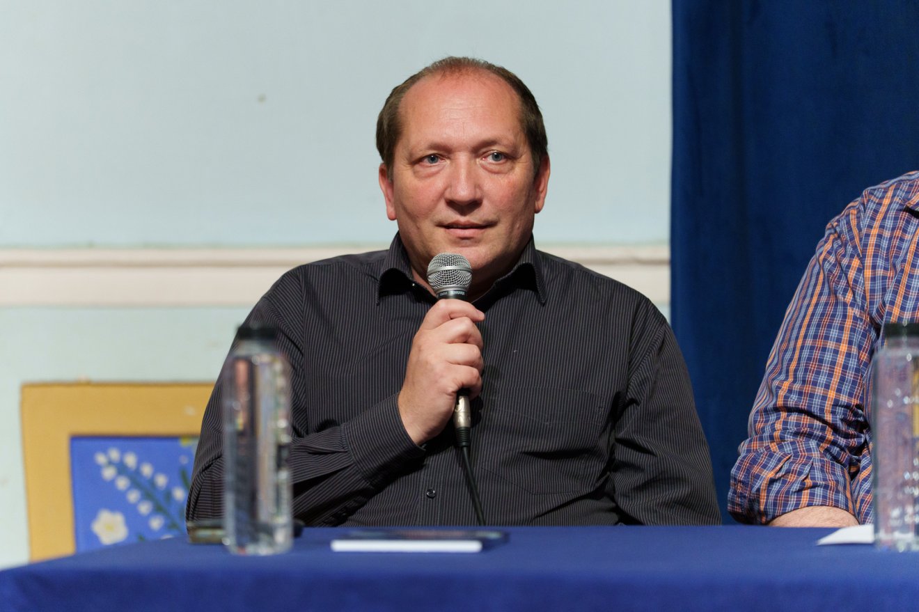 Demeter László: hajlamosak vagyunk történelmünk sötétebb oldalára helyezni a fókuszt &bullet;  Fotó: Tuchiluș Alex
