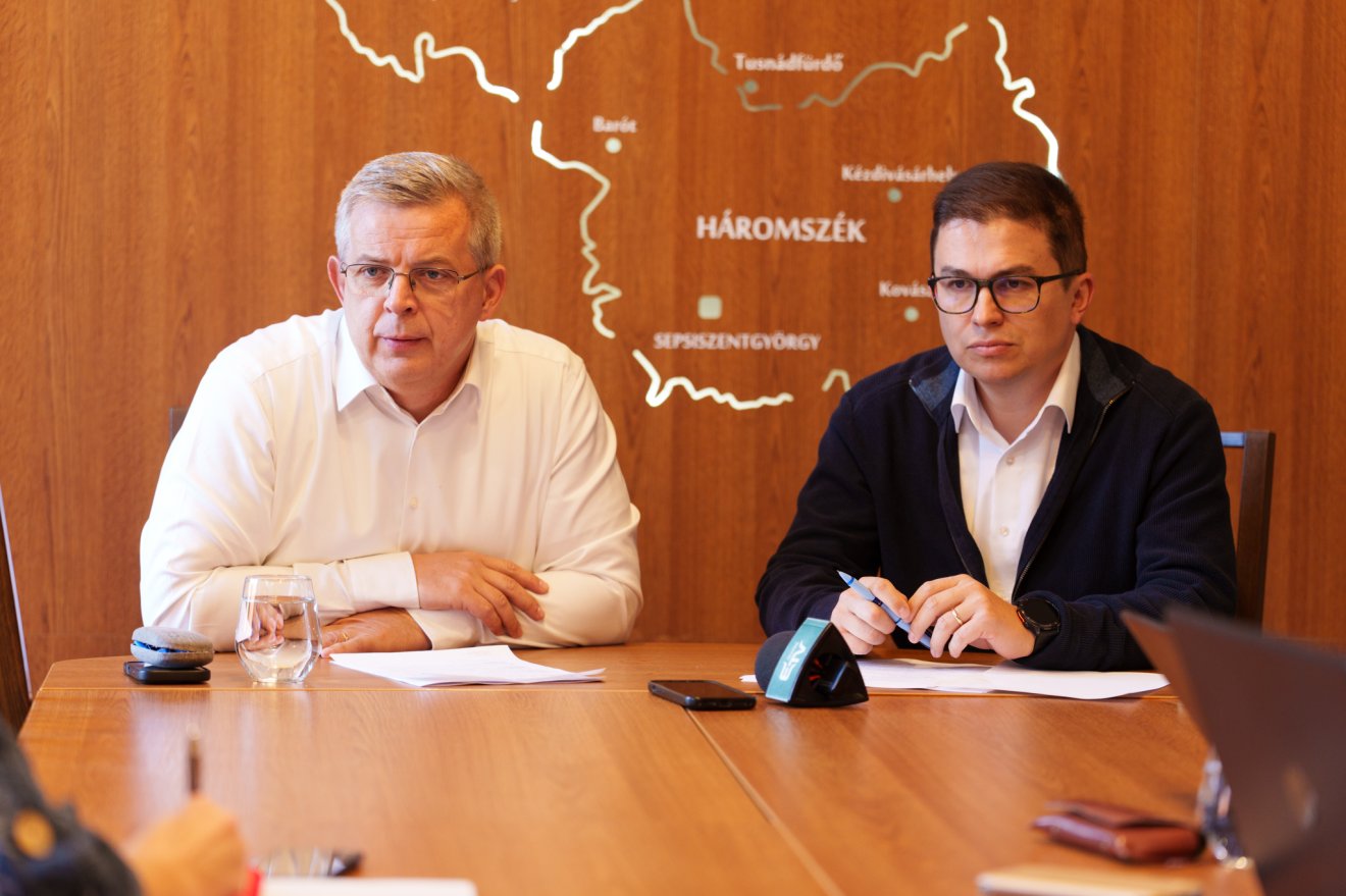 Több problémás ügyben már történt előrelépés – hangzott el a sajtótájékoztatón • Fotó: Tuchiluș Alex