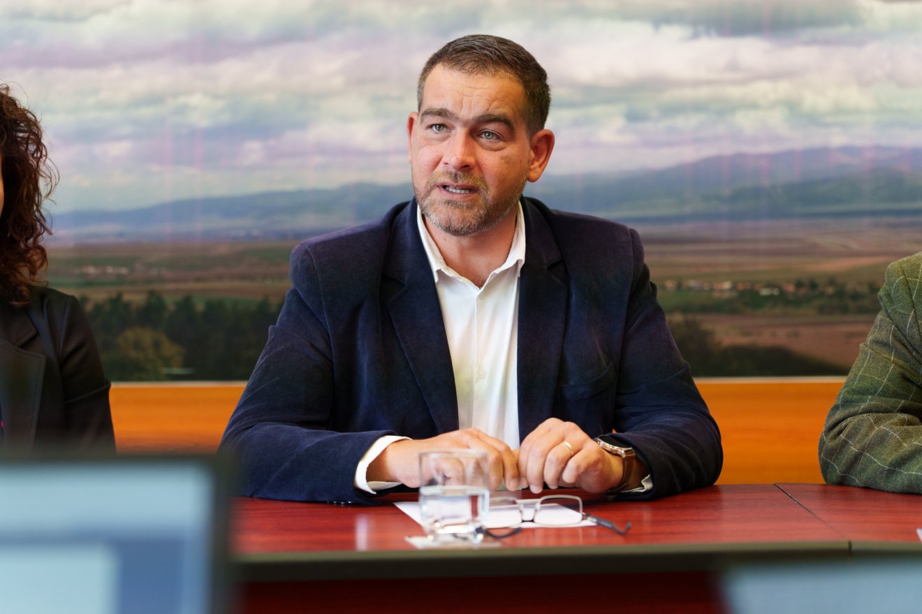 Gáj Nándor, a Kovászna megyei tanács alelnöke &bullet;  Fotó: Tuchiluș Alex