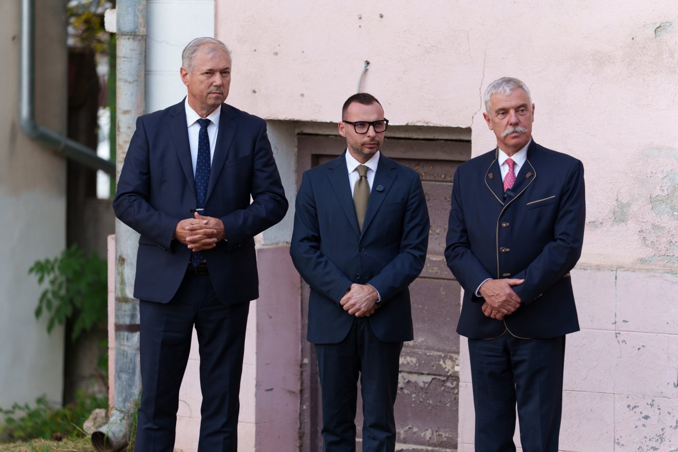 A három székely megye tanácselnöke jelenlétével is az összefogás és egység eszméjét erősítette &bullet;  Fotó: Tuchiluș Alex