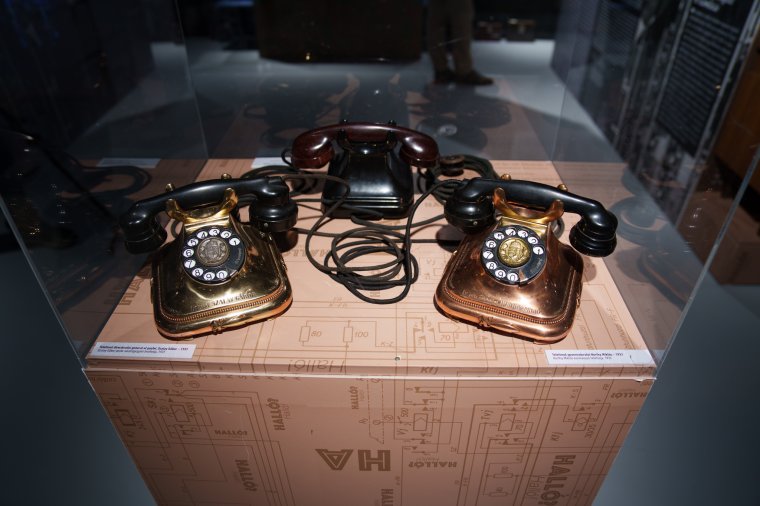A telefonok történetéről nyílt kiállítás a sepsiszentgyörgyi Vörös Csillag múzeumban