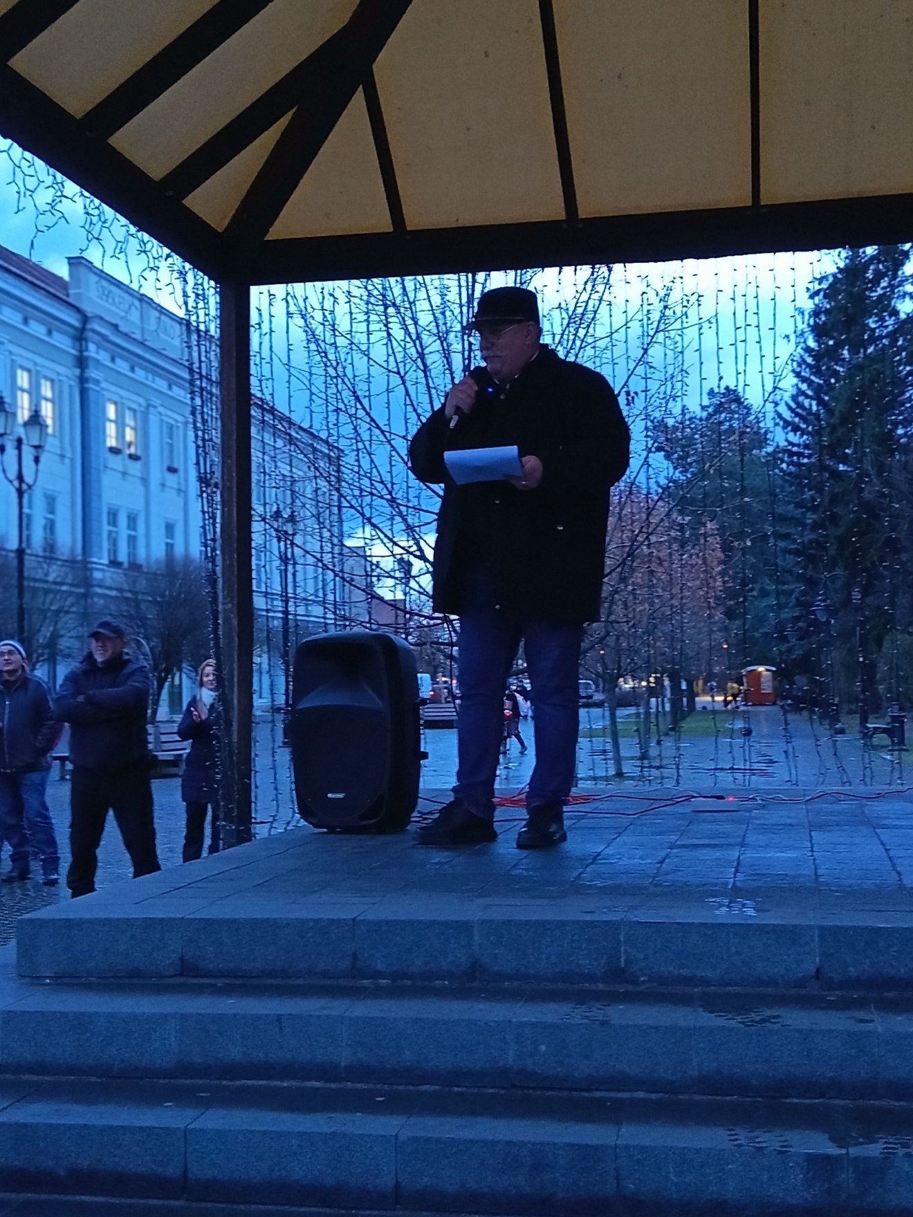 Tisztességet, következetességet, átláthatóságot kért a szónok, de mindenekelőtt azt, hogy az RMDSZ Bukarestben és helyi szinten is a polgárok érdekét képviselje &bullet;  Fotó: Bodor Tünde