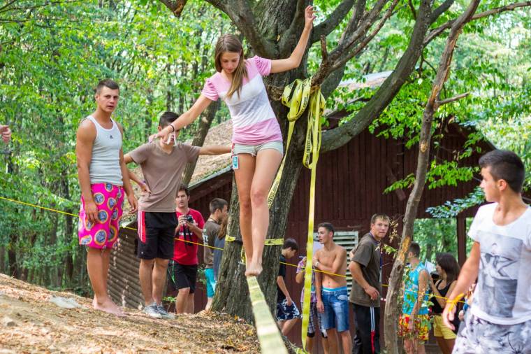 Extrém tábor a Vargyas-szorosban