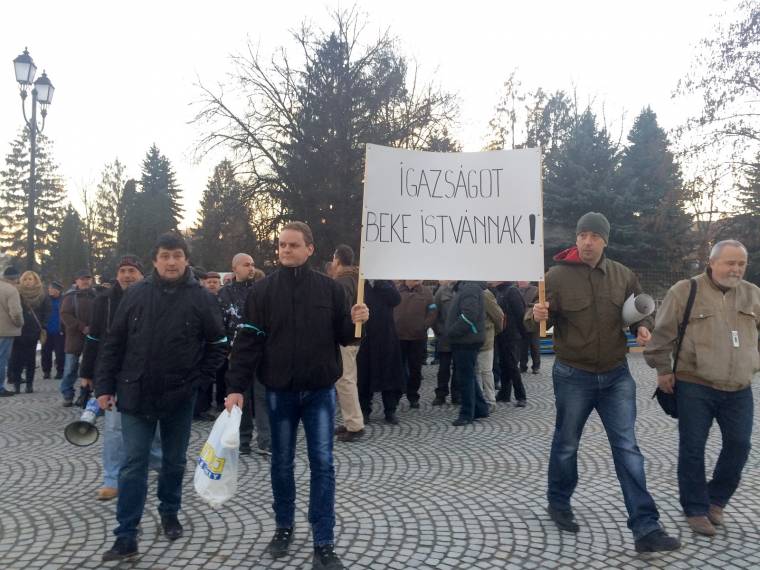 Újabb tüntetést tartanak a vármegyésekért Sepsiszentgyörgyön